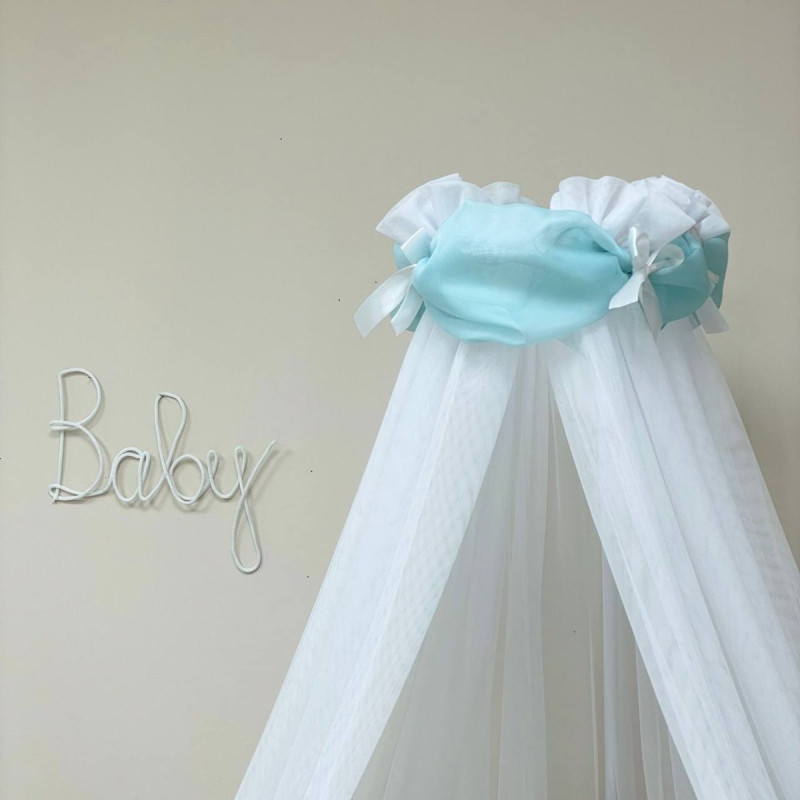 Балдахін Msonya унісекс білий з шарфиком