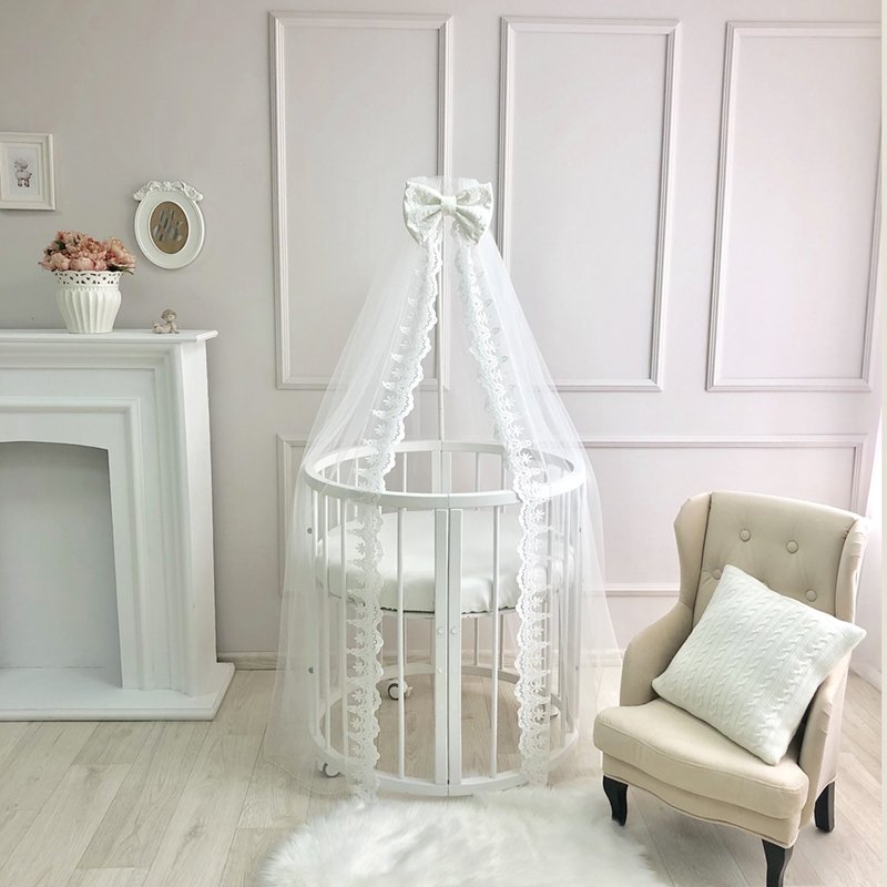 Балдахін Msonya Belissimo молочний