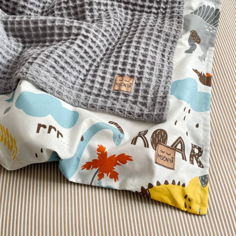 Постільна білизна Msonya ясла поплін Діно