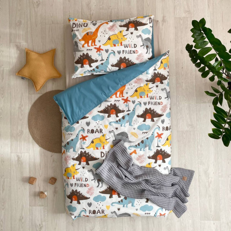 Постільна білизна Msonya ясла поплін Діно