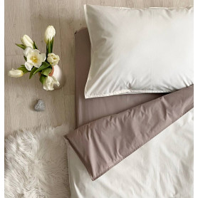 Постіль Msonya КПБ ясла поплін беж/молоко