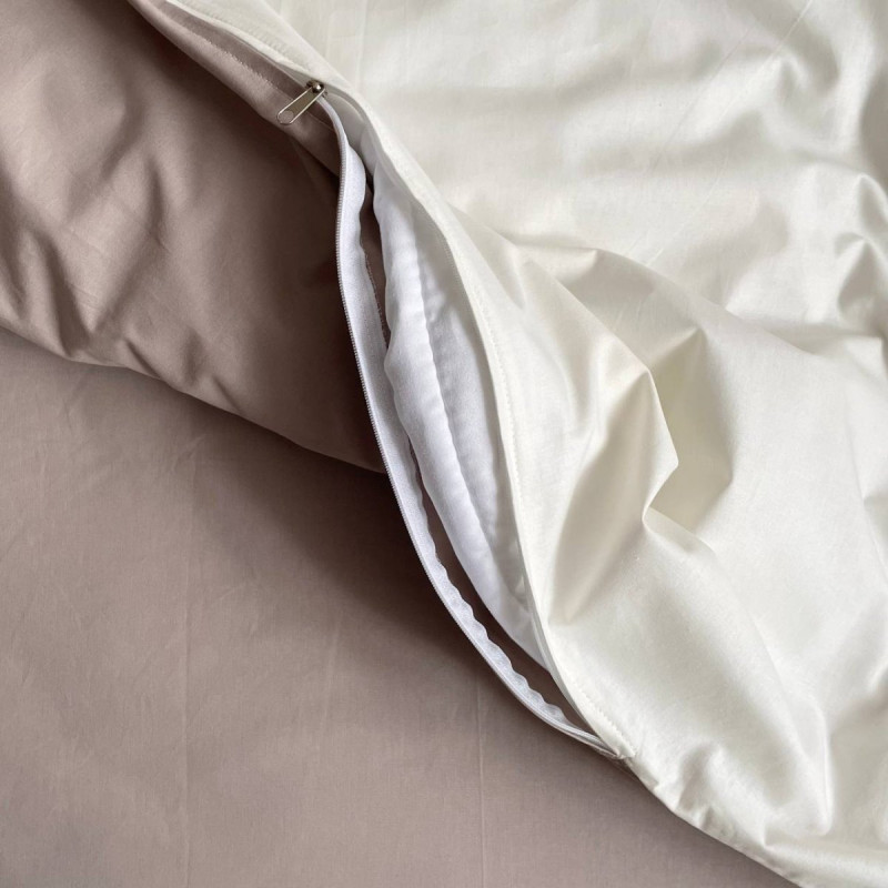 Постіль Msonya КПБ ясла поплін беж/молоко