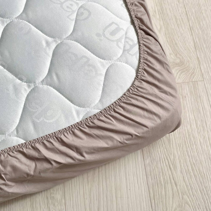 Постіль Msonya КПБ ясла поплін беж/молоко