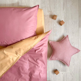 Постільна білизна Msonya ясла поплін гірчиця/ягода