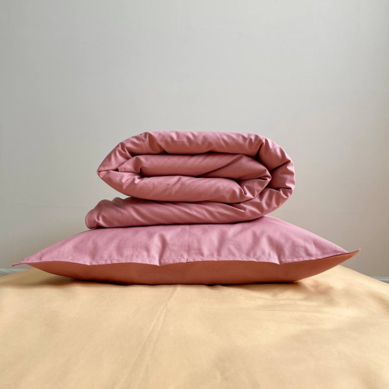 Постільна білизна Msonya ясла поплін гірчиця/ягода