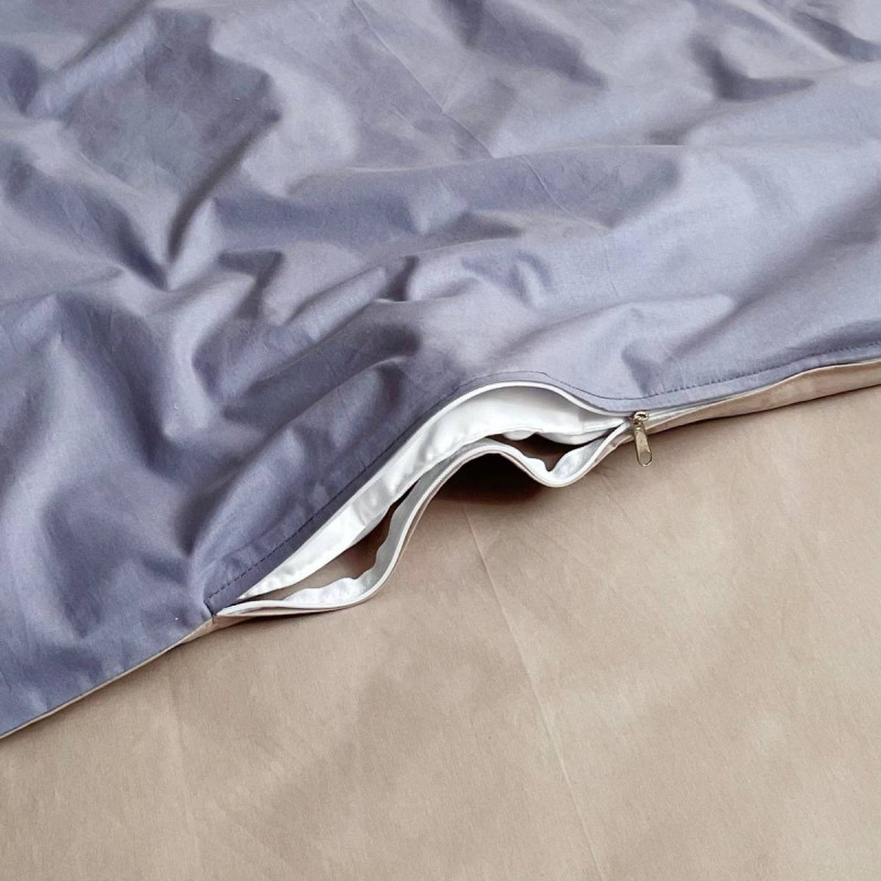 Постільна білизна Msonya ясла поплін сірий/джинс