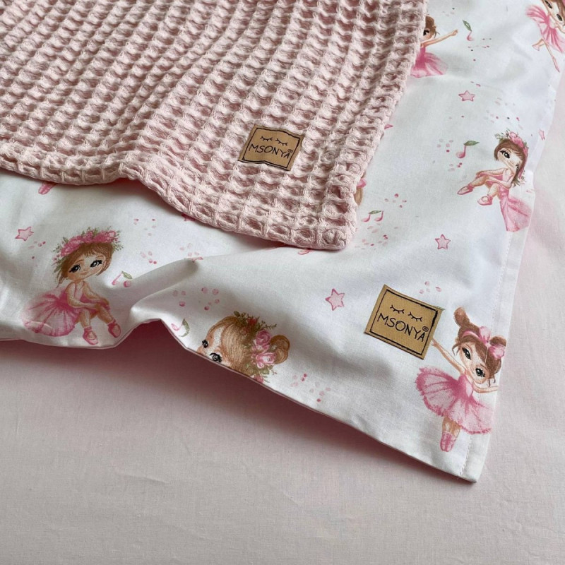 Постільна білизна Msonya ясла поплін Танцівниці на рожевому