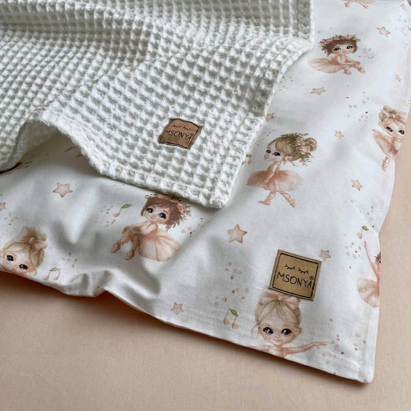 Постільна білизна Msonya ясла поплін Танцівниці на білому