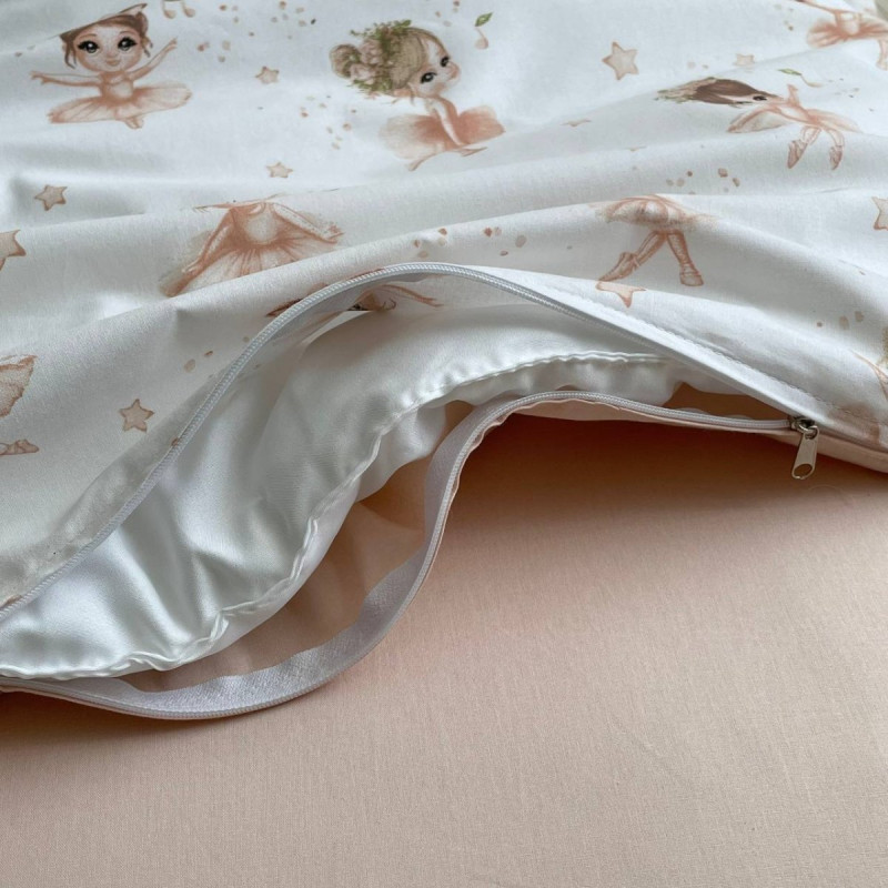 Постільна білизна Msonya ясла поплін Танцівниці на білому