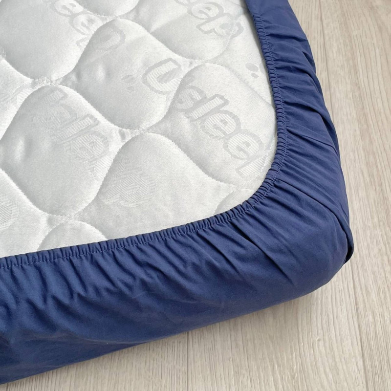 Постільна білизна Msonya ясла варенка з рюшем синій