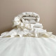 Постільна білизна Msonya ясла варенка з рюшем молочний