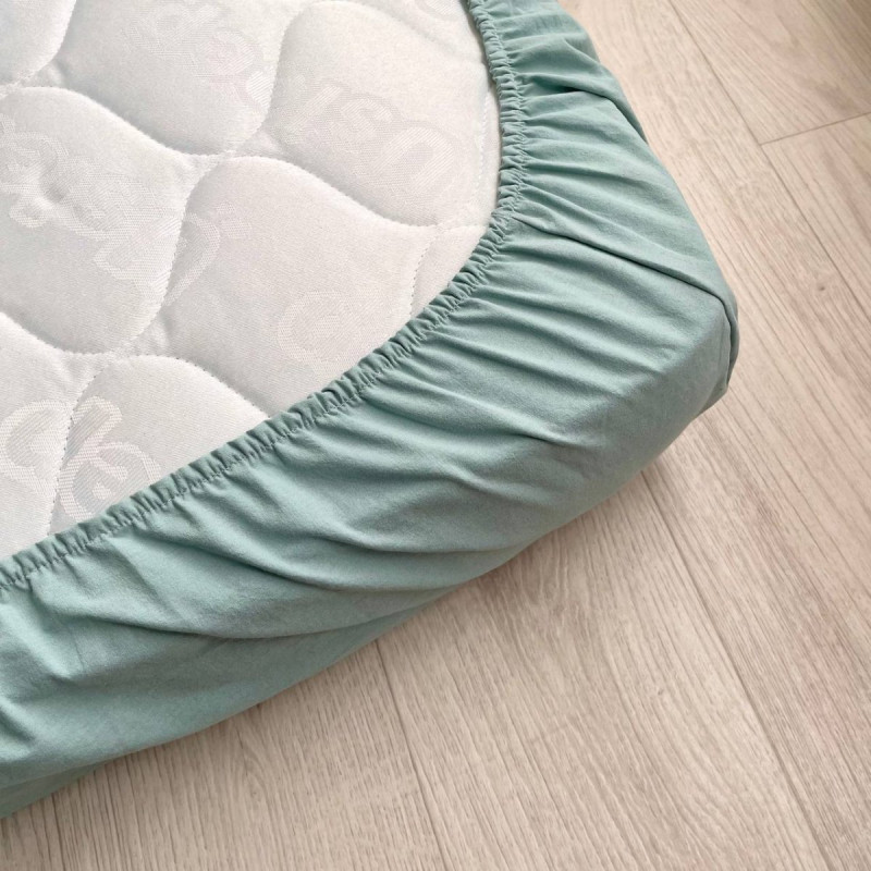 Постільна білизна Msonya ясла варенка з рюшем м'ятний