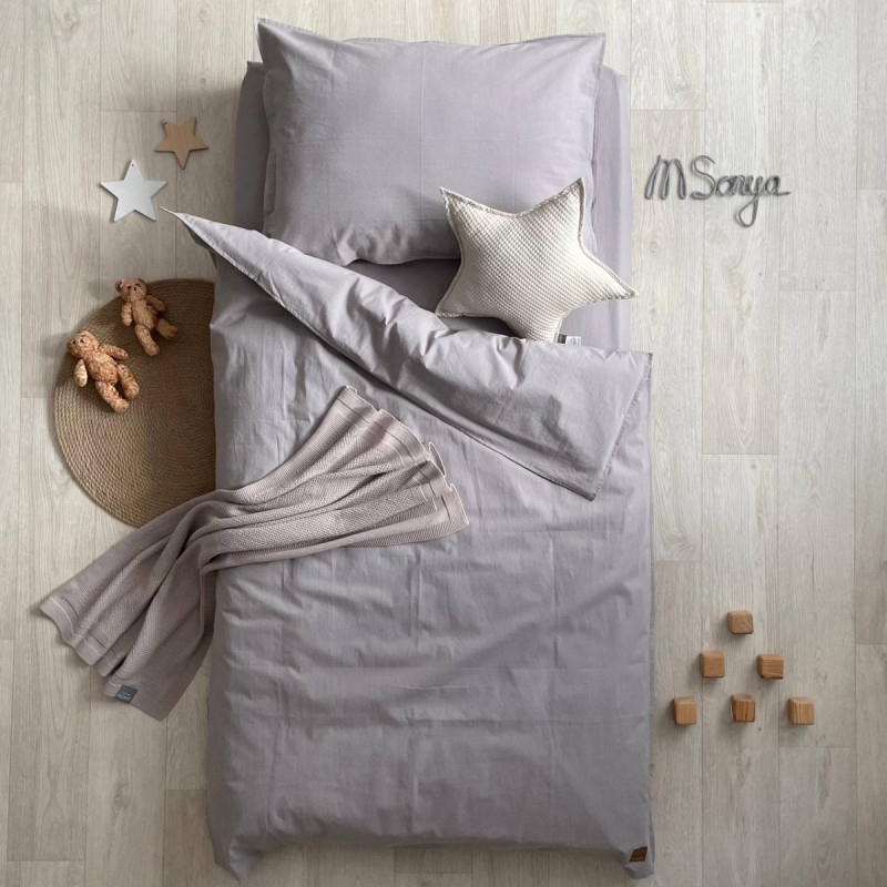 Постільна білизна Msonya ясла варенка сірий