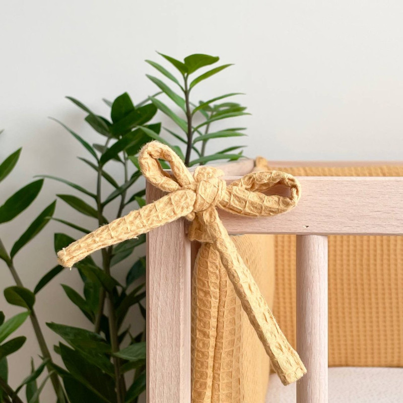 Бортик Msonya у ліжко унісекс гірчиця