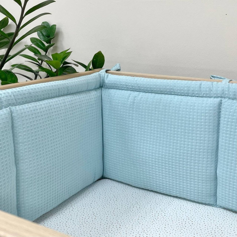 Бортик Msonya у ліжко унісекс мята