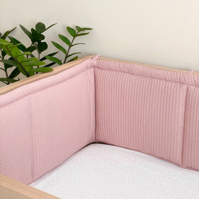 Бортик Msonya у ліжко дівчина пудра