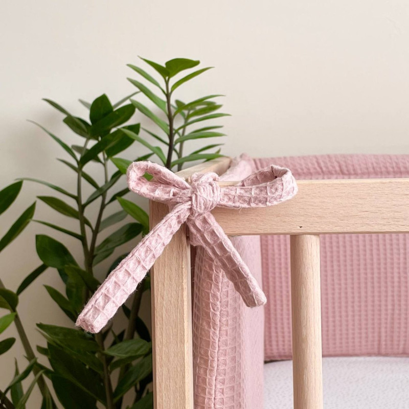 Бортик Msonya у ліжко дівчина пудра