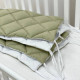 Постільна білизна Msonya Стьобаний бортик олива/білий