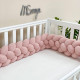 Постільна білизна Msonya Коса пудра/пудра/пудра 4 плетіння