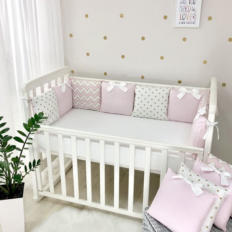 Постільна білизна Msonya Shine рожевий зигзаг + простирадло