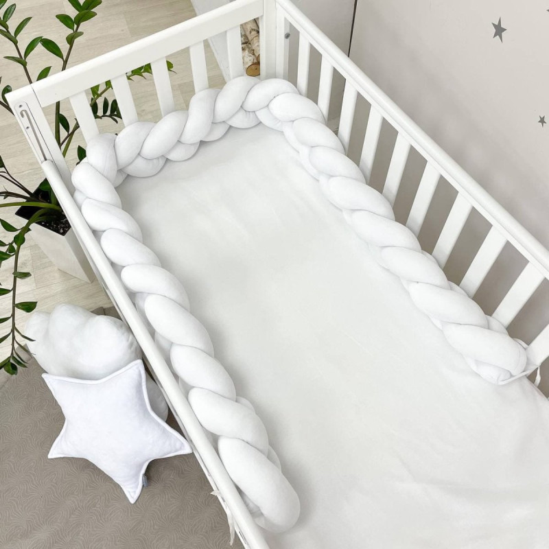 Постільна білизна Msonya Коса білий/білий/білий