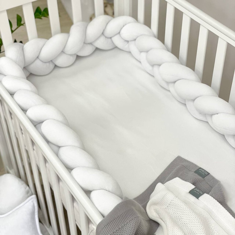 Постільна білизна Msonya Коса білий/білий/білий