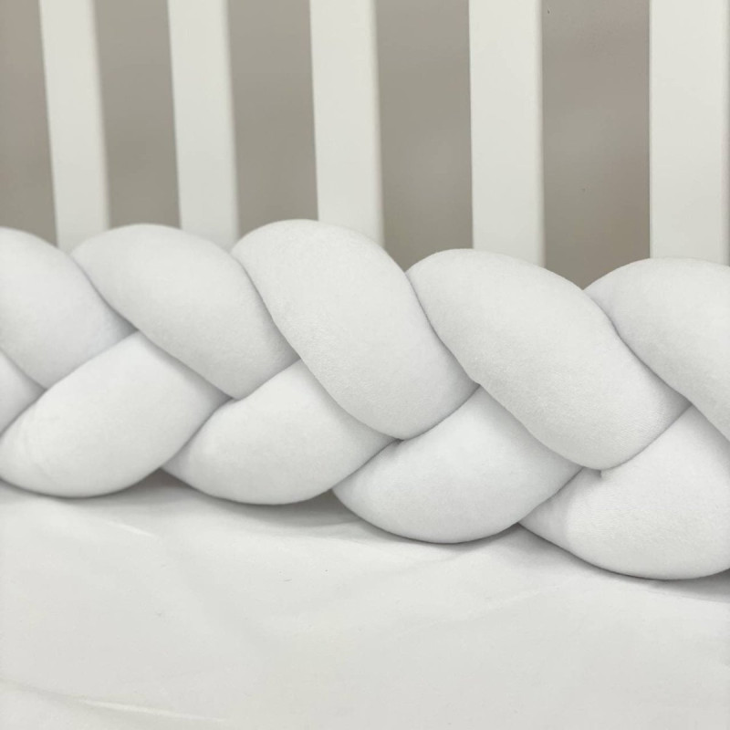 Постільна білизна Msonya Коса білий/білий/білий