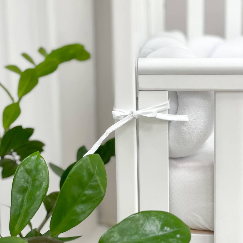 Постільна білизна Msonya Коса білий/білий/білий