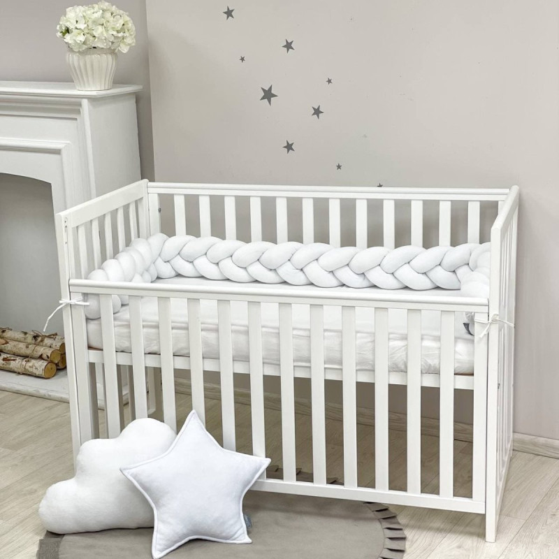 Постільна білизна Msonya Коса білий/білий/білий