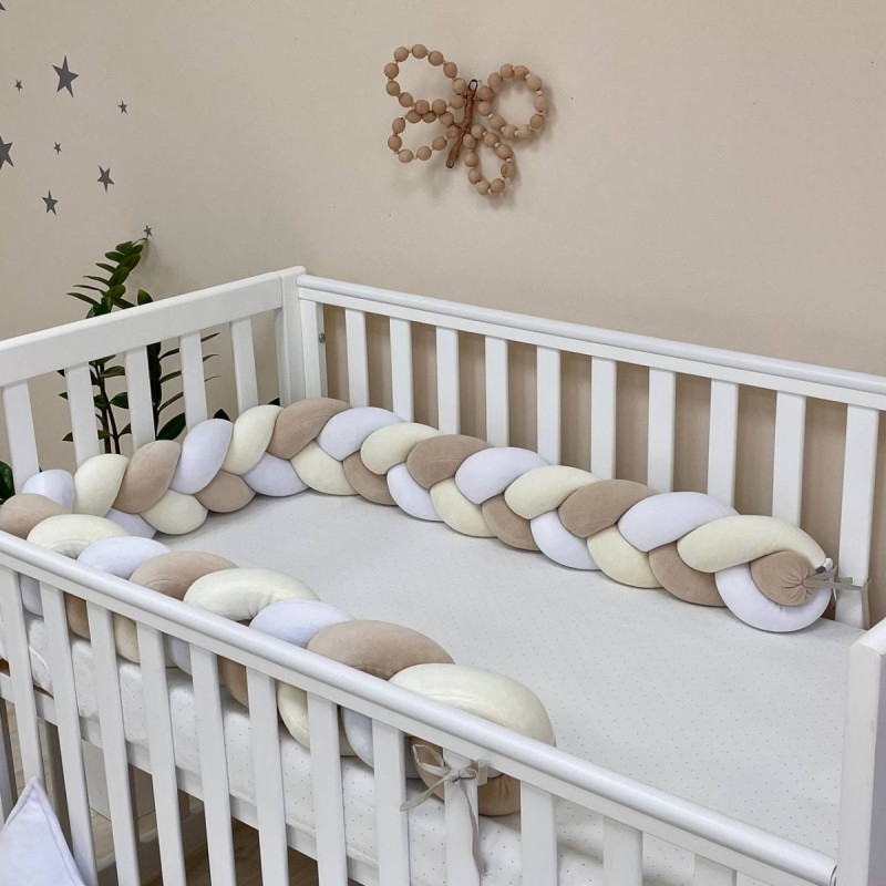 Постільна білизна Msonya Коса білий/молочний/бежевий