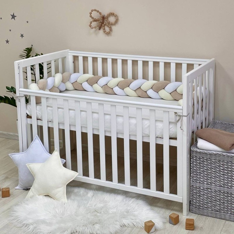 Постільна білизна Msonya Коса білий/молочний/бежевий