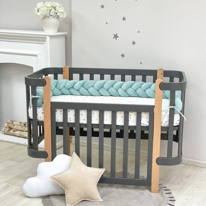 Постільна білизна Msonya Коса т.м'ята т.м'ята/т.м'ята/т.м'ята