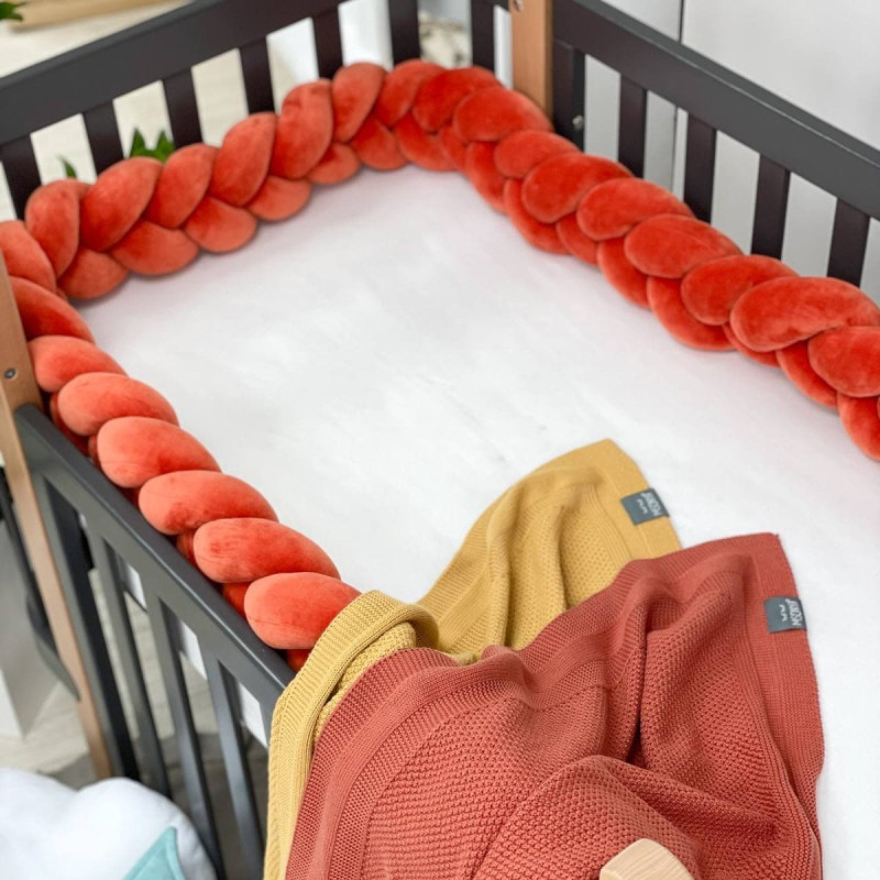 Постільна білизна Msonya Коса теракот теракот/теракот/теракот