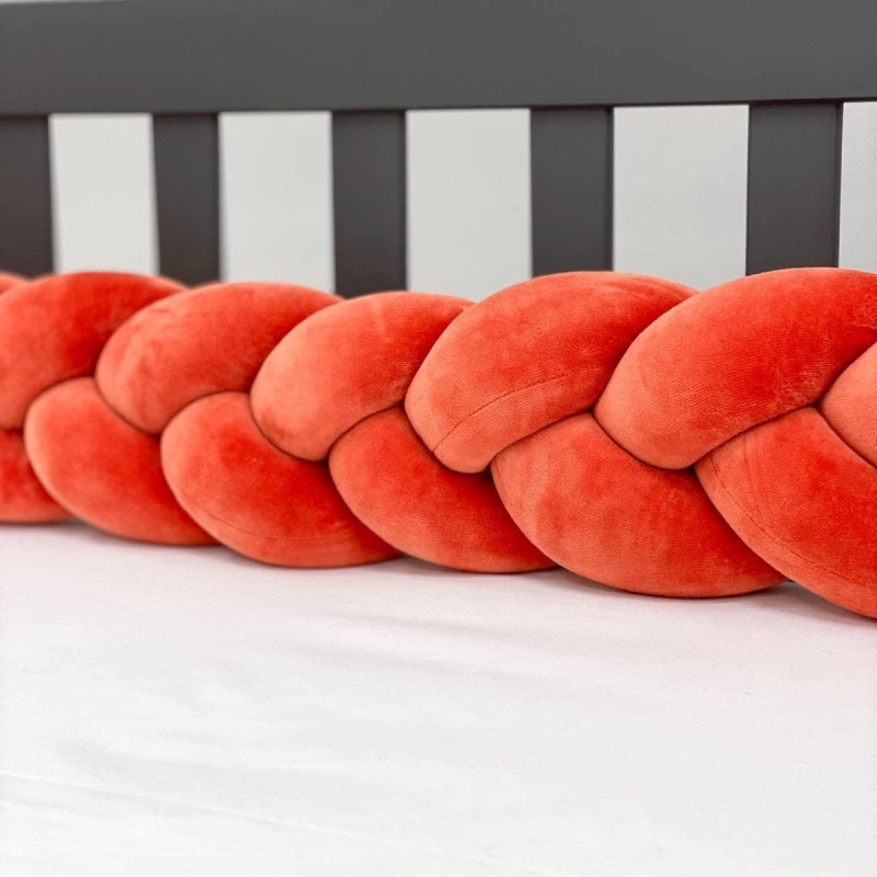 Постільна білизна Msonya Коса теракот теракот/теракот/теракот