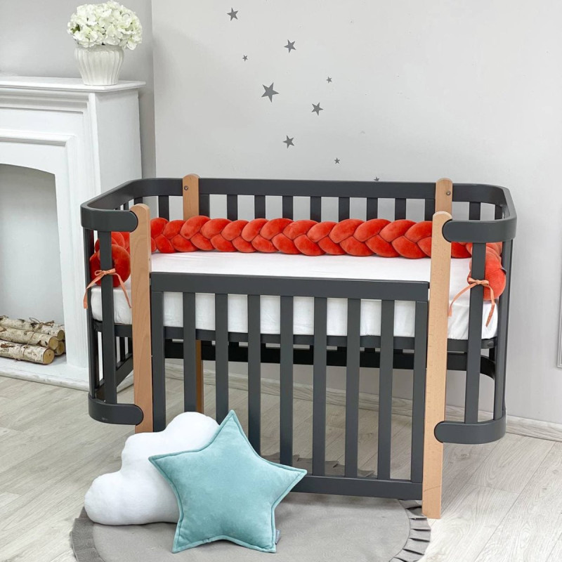 Постільна білизна Msonya Коса теракот теракот/теракот/теракот