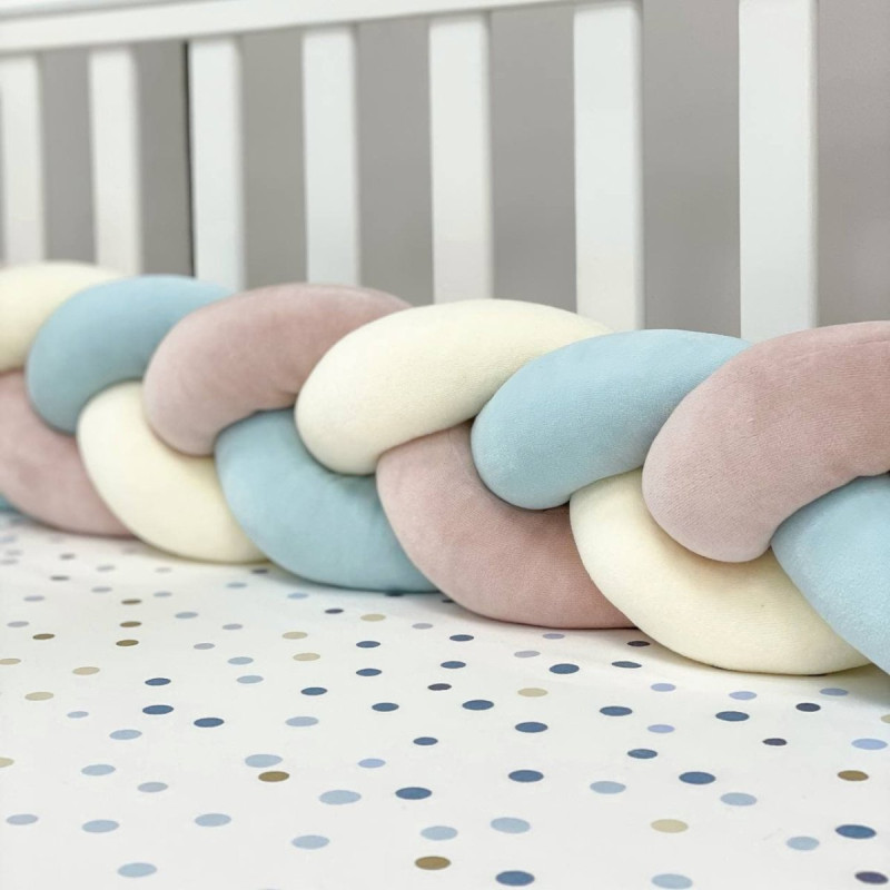 Постільна білизна Msonya Коса молочний/пудра/св м'ята