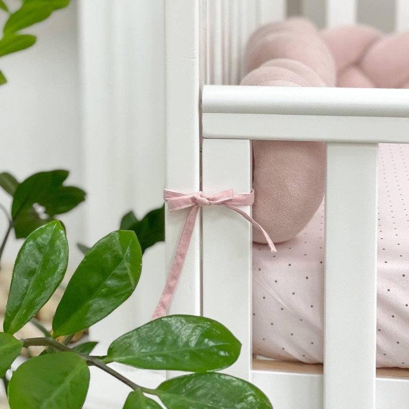 Постільна білизна Msonya Бортик у ліжко Бортик-коса дівчина пудра Стандарт/Овал 075879