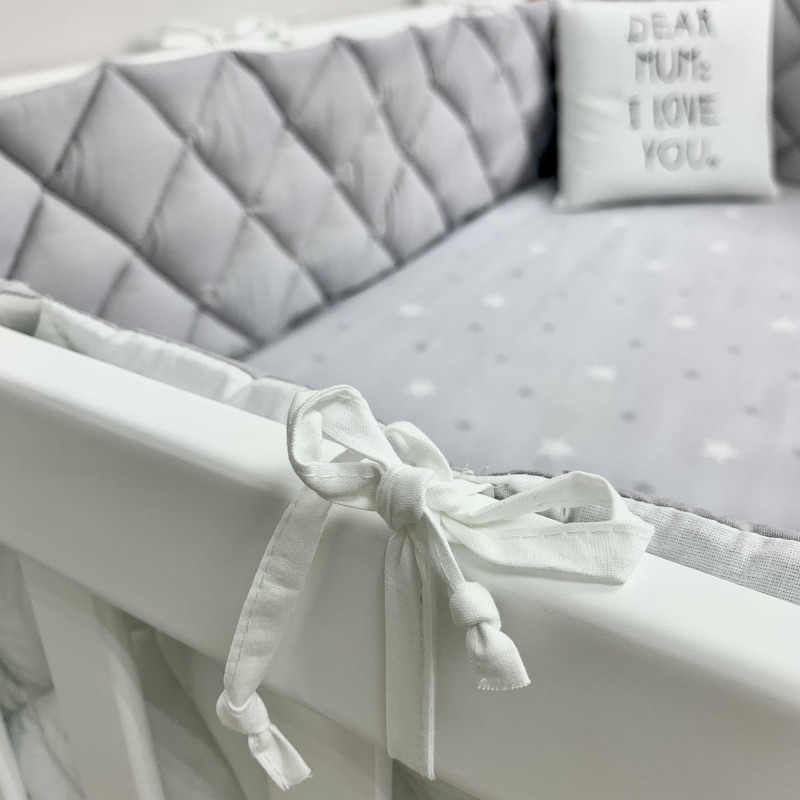 Постільна білизна Msonya Монако сірий