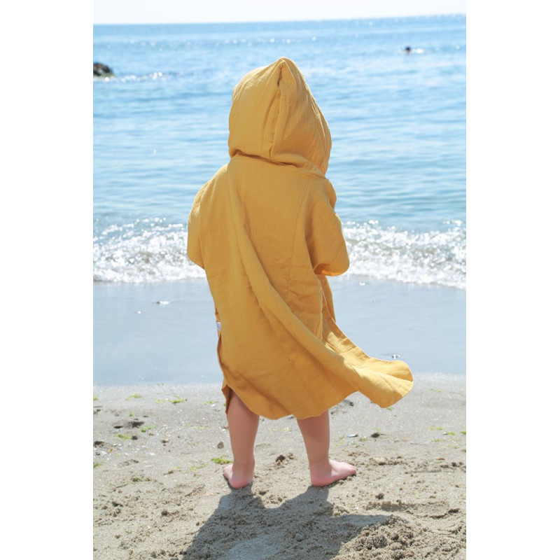 Рушник Msonya Пончо Маленька Соня Муслін гірчиця