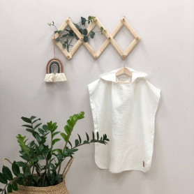 Рушник Msonya Пончо Маленька Соня Муслін молочний