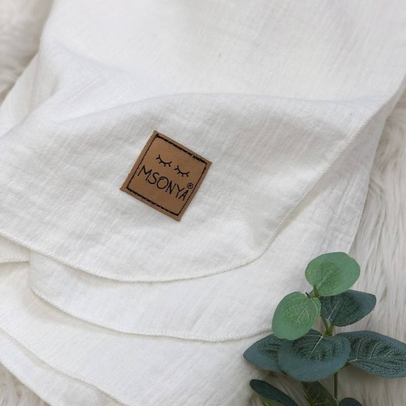 Рушник Msonya Пончо Маленька Соня Муслін молочний