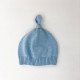 Шапка Msonya в'язана з помпоном 39 блакитний