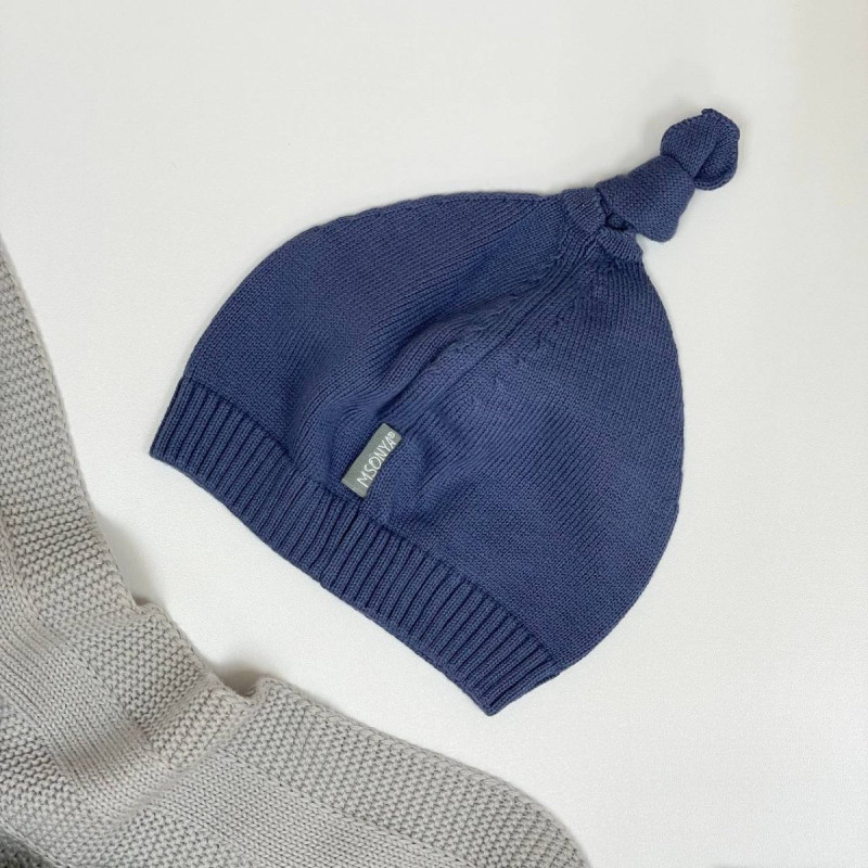 Шапка Msonya в'язана з помпоном 39 джинс