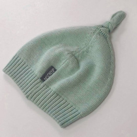 Шапка Msonya в'язана з помпоном 39 м'ятний