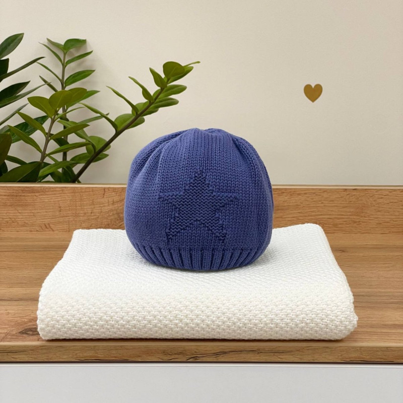 Шапка Msonya в'язана із зіркою 39 джинс