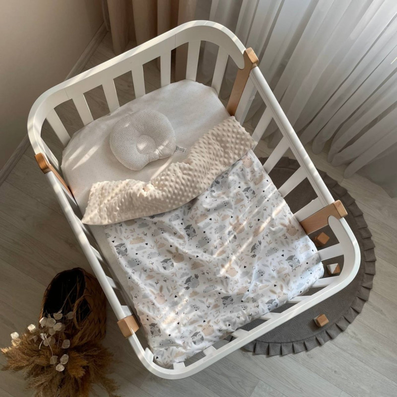 Плед Msonya конверт з ковдрою Совушки