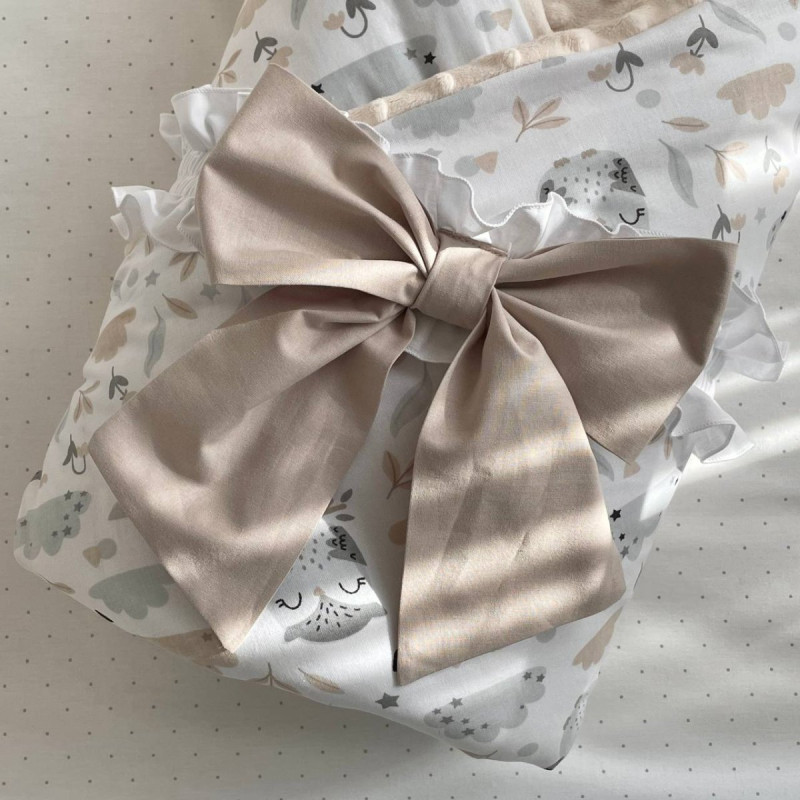 Плед Msonya конверт з ковдрою Совушки