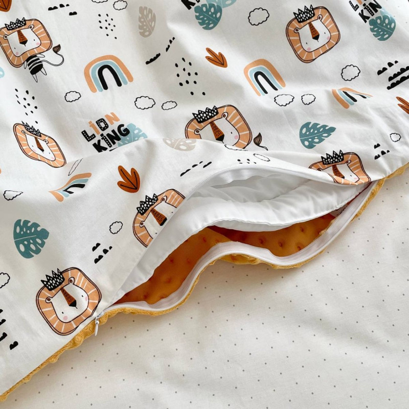 Плед Msonya конверт з ковдрою Леви з веселками