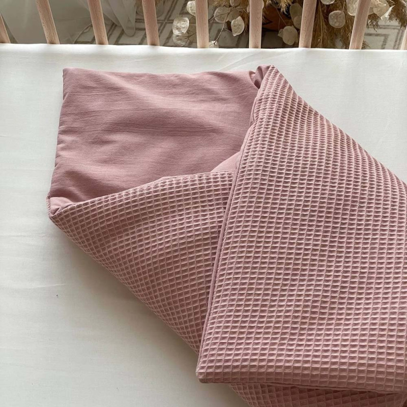 Плед Msonya конверт з ковдрою Маленькая Соня вафля+жатка пудра