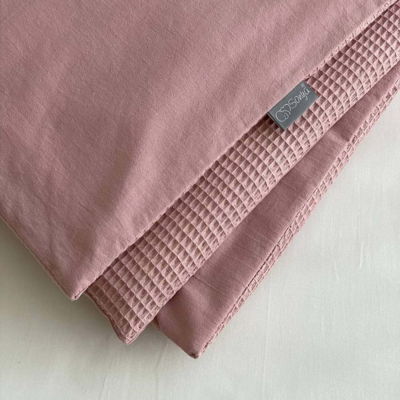 Плед Msonya конверт з ковдрою Маленькая Соня вафля+жатка пудра